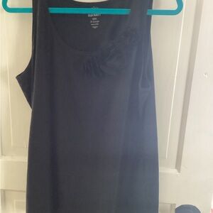 Old Navy Elegant Black Tank Top